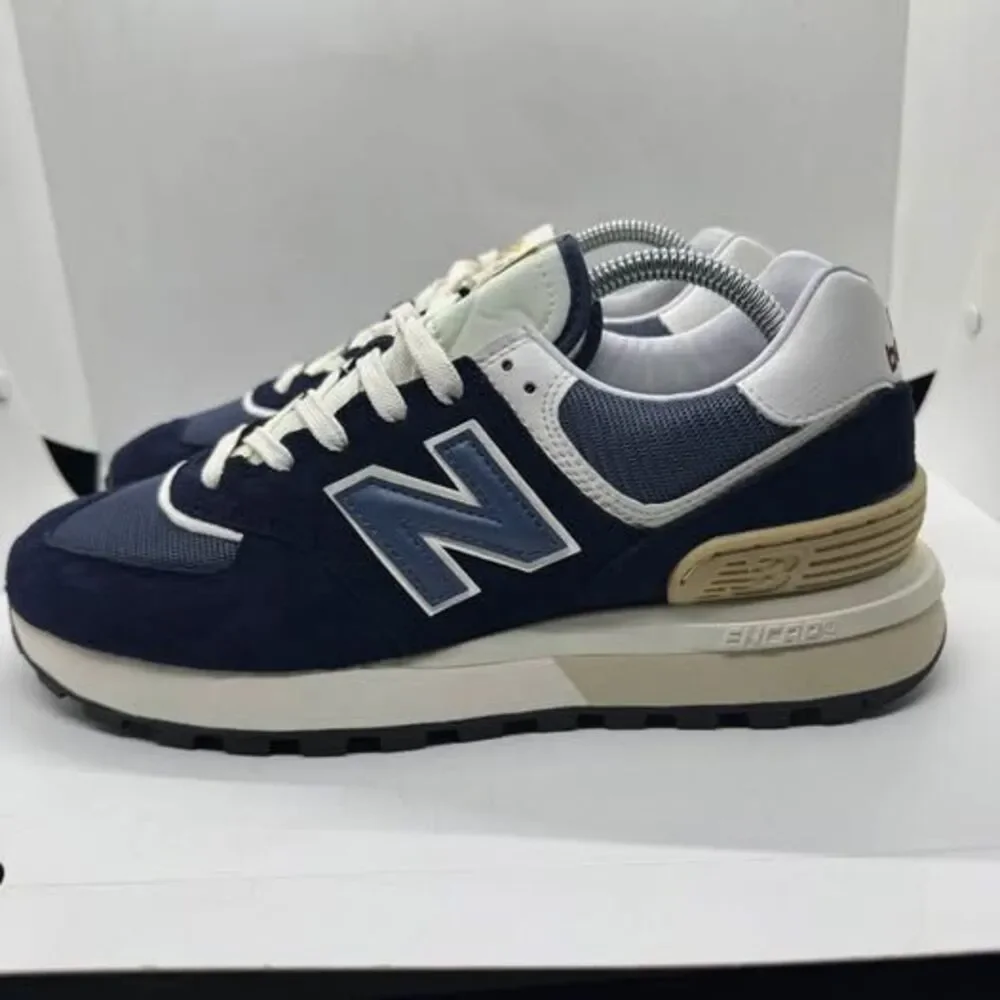 New Balance 574 Legacy Navy Blue Mens Size 9 shoes sneakers
